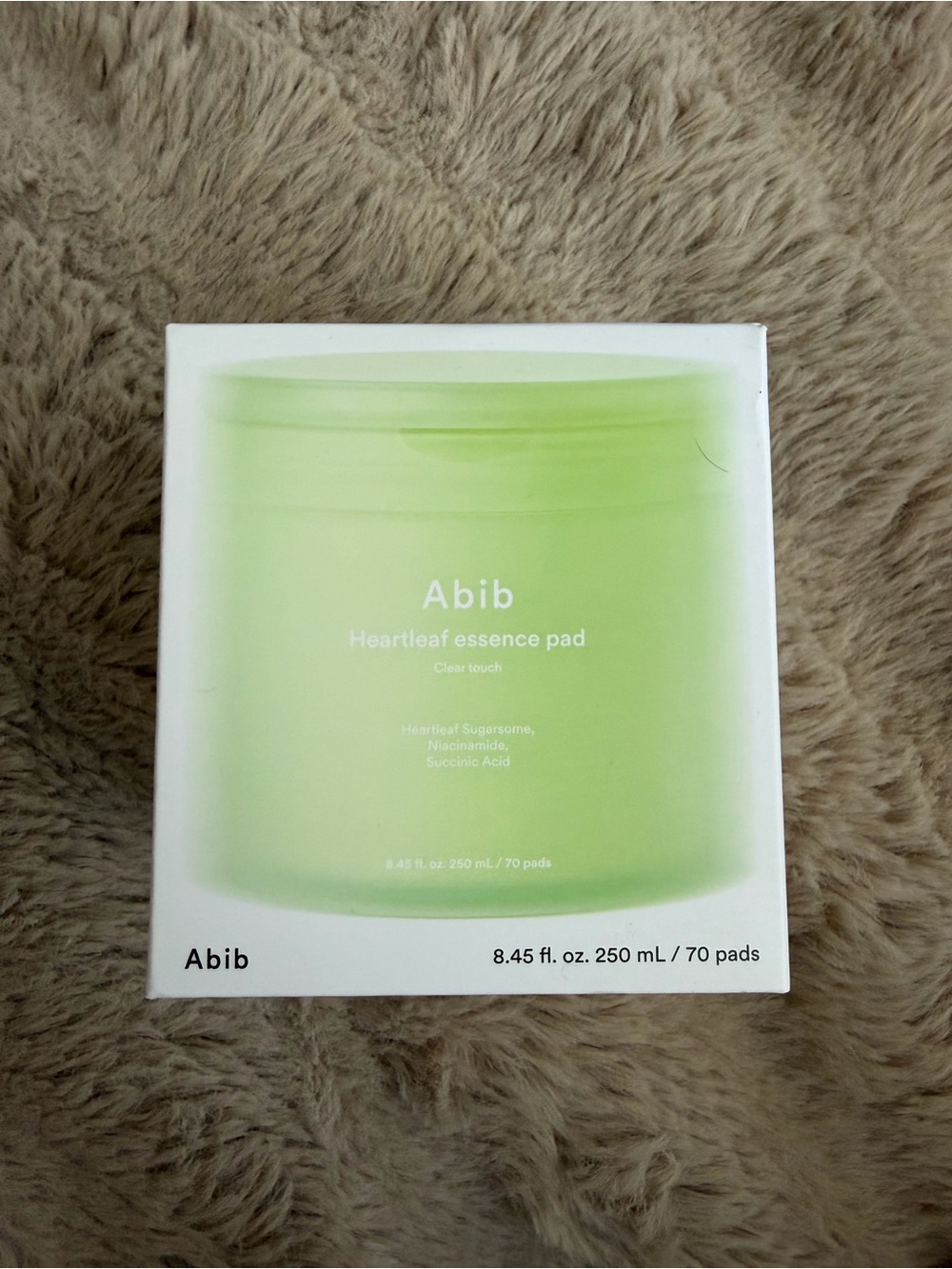Abib Heartleaf Essence Pads